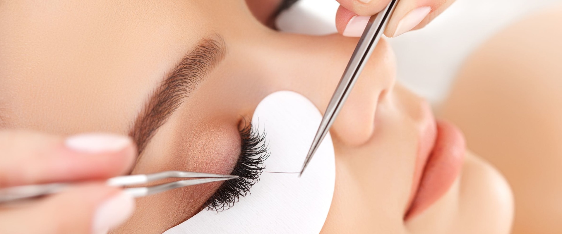 What do professionals use for lash extensions?